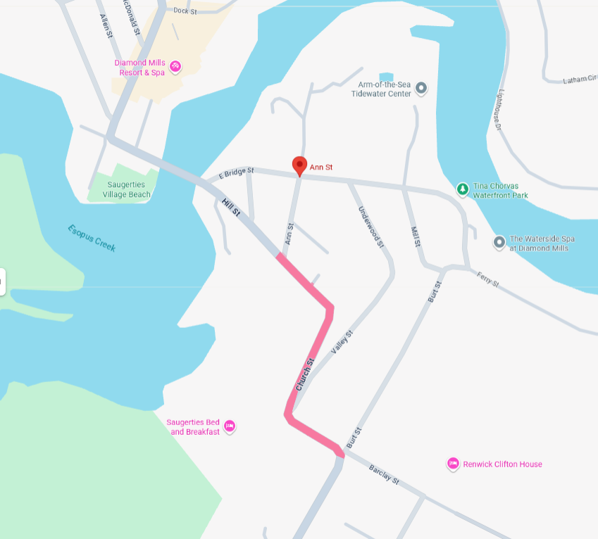 MAP C - Ann Street to Burt Street