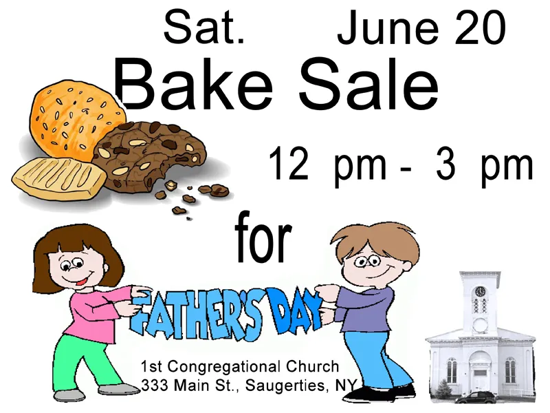 First Cong Church Bake Sale - Fathers Day copy.webp