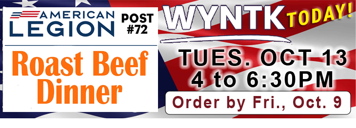 WYNTK - American Legion - Order By - Roast Beef Dinner TODAY.webp
