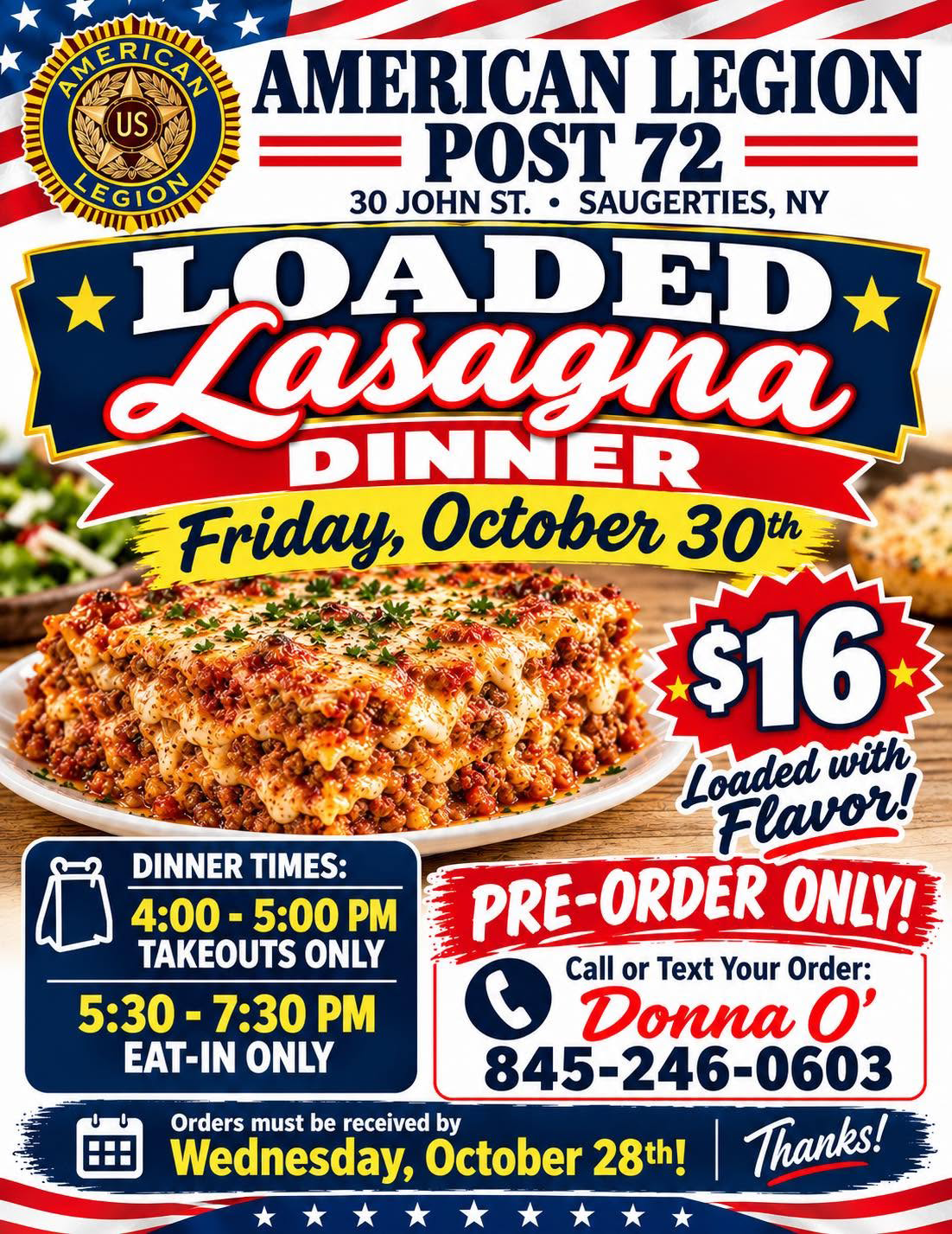 American Legion Friday Lasagna.webp