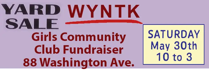 WYNTK - Girls Community Club Fundraiser Yard Sale copy.webp