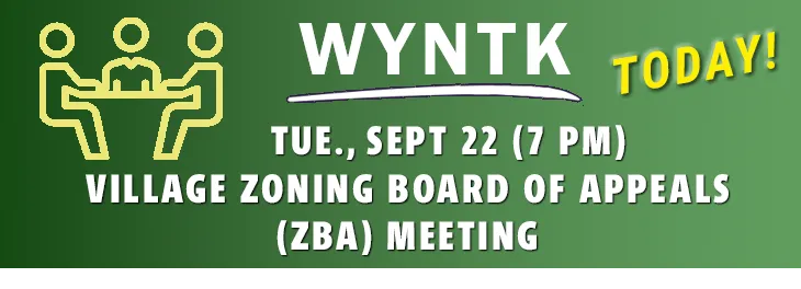 WYNTK - Village ZBA Meeting TODAY.webp