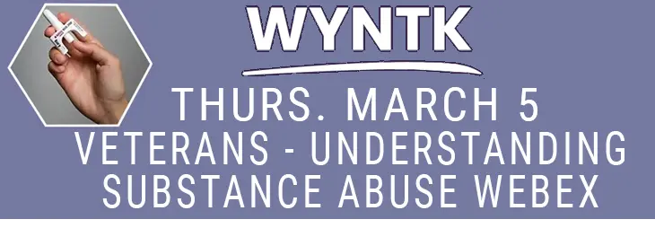 WYNTK - Vets and Drug Abuse NOT TODAY.webp