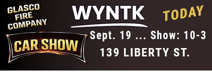 WYNTK - Glasco Fire Co Car Show TODAY.webp