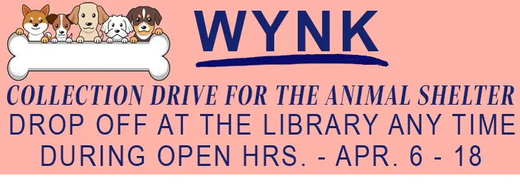 Animal Shelter Collection Drive - Library TODAY.webp