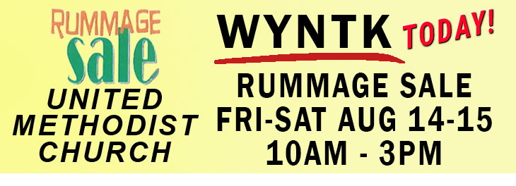 WYNTK - United Methodist Rummage Sale TODAY.webp